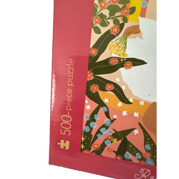 500 Pcs Puzzle Jigsaw 'Radiate Positivity'Table Games 24” x 18” Illustrate Pink - Picture 7 of 11
